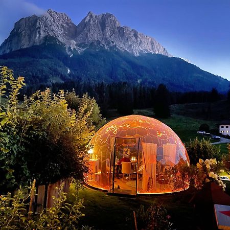 Bayern Resort Hotel - Adults Only - Mit Zugspitzblick - Eibsee-Naehe - Wellnessbereich - Naturpool Im Sommer Grainau Ngoại thất bức ảnh