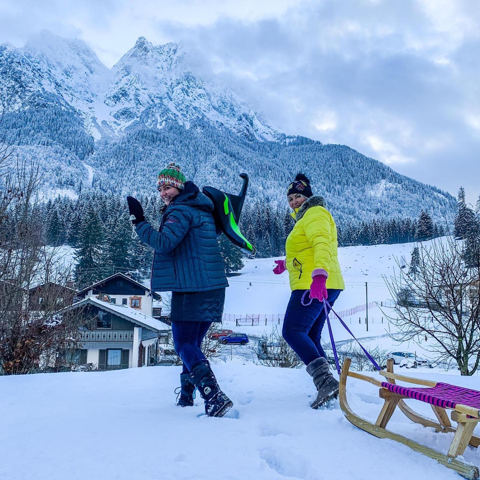 Bayern Resort Hotel - Adults Only - Mit Zugspitzblick - Eibsee-Naehe - Wellnessbereich - Naturpool Im Sommer Grainau Ngoại thất bức ảnh
