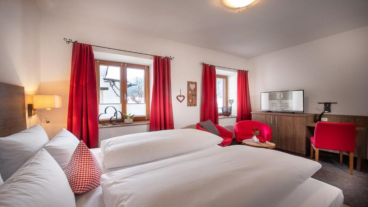 Bayern Resort Hotel - Adults Only - Mit Zugspitzblick - Eibsee-Naehe - Wellnessbereich - Naturpool Im Sommer Grainau Ngoại thất bức ảnh