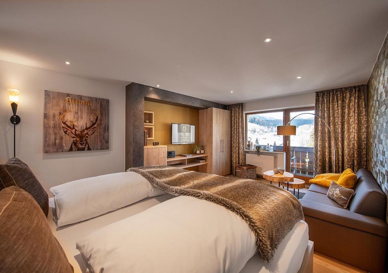 Bayern Resort Hotel - Adults Only - Mit Zugspitzblick - Eibsee-Naehe - Wellnessbereich - Naturpool Im Sommer Grainau Ngoại thất bức ảnh